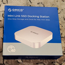 ORICO Mini Link SSD Docking Station for Mac mini 2024, Silver picture