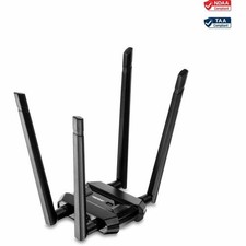 TRENDnet AC1900 High Power Dual Band Wireless USB Adapter, TEW-809UB, Stream 4K picture