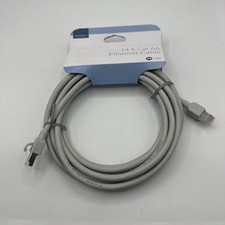 Insignia- 14 ft. Cat 6A Ethernet Cable - Gray picture