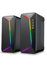 Soulion R40 RGB Speakers for Laptop/Desktop USB Powered 3.5 Aux/ Bluetooth 5.3 picture