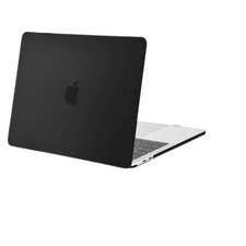 Sleek Black Hard Shell Case for MacBook Pro 13 with Keyboard Skin - A2159 A1989 picture