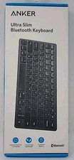 Anker Ultra Slim Bluetooth Keyboard A7726 Black IOS Android Mac Windows Wireless picture