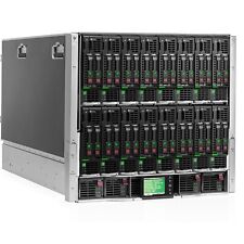 HP C7000 G3 W/ 16x HP BL460c Gen9 W/ 2x 4C E5-2637v4 64GB Ram 2x 146GB 15K HDD picture