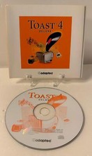Vintage 1999 Toast 4 Deluxe Adaptec CD-ROM Recording Software PC/Mac Computer picture