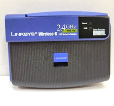 Linksys WUSB54G ver. 4 2.4 GHz Wireless-G USB Cisco Systems Network Adapter picture