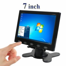 Mini 7 inch LCD CCTV Monitor HD PC Screen RCA/AV VGA HDMI 1080P for Raspberry Pi picture