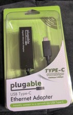 NEW Plugable USBC-E1000 USB C Ethernet Adapter, Fast and Reliable Gigabit picture