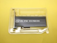 Intel Optane DC P4800X Series 375GB PCIe NVMe SSD SSDPED1K375GA Full Height picture