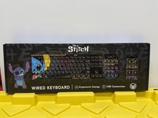 Disney Stitch Wired Keyboard Brand New By Culturefly Adorable Stitch picture