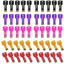 Lot 50PC 1/2/4/8/16GB Key Shaped USB Flash Drive Memory Stick U Disk Custom Logo picture