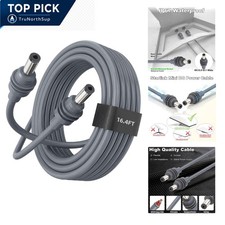 Starlink Mini Cable 16.4FT Waterproof DC Power Cord for Satellite Internet picture