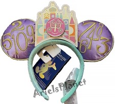 Disney Parks Mickey Mouse Main Attraction It's A Small World Ear Headband picture