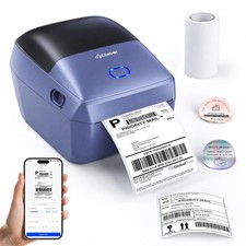 G4 4x6 Shipping Label Printer with Built-in Holder Small Business picture
