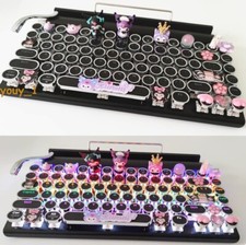 Cinnamoroll Kuromi Mechanical Keyboard Wireless Bluetooth 83 Keys RGB Keypads picture