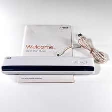NeatReceipts NM-1000 Mobile Document Scanner Kit w/ USB Cable Manual Software CD picture