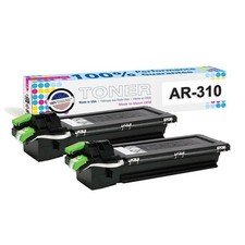 Compatible Sharp AR-310NT M208 AR-M237 M257 M277 M317 black toner (2 ctgs) picture