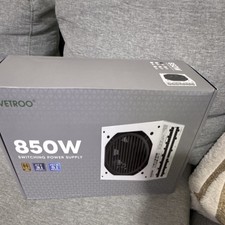 Vetroo 850W ATX Modular Power Supply 850 G5 White, Modular, 1 Fan picture