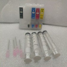 Refillable Ink Cartridges #252XL For WF7110 WF-7710 WF-7720 with Syringes NonOEM picture