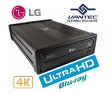 4k UHD Friendly External Blu-Ray Drive LG WH16NS40 flashed to v1.00 No Sleep Bug picture