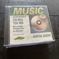 Prime Peripherals 5 Pack CD-R80 700 MB Recordable Music Compact Discs New AA picture