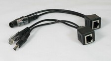Power over Ethernet Passive PoE Adapter Injector Splitter Kit 5v 12v 24v 48v USA picture