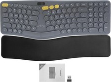 J-Tech Digital ProType S Wireless Split Ergonomic Keyboard for Long Nails picture