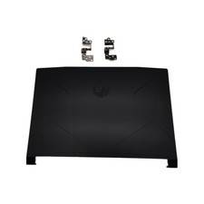 New Top Back Cover/ Hinges Black For MSI Bravo 15 B5DD MS-158K 30758KA222 15.6in picture