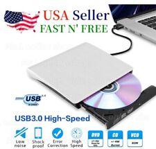 Slim External CD DVD Drive USB 3.0 Disc Player Burner Writer For  Mac Laptop PC picture