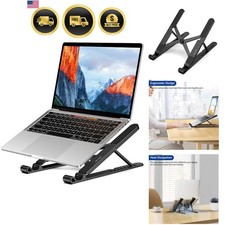 LS01 Pro Ergonomic Laptop Stand, Plastic Laptop Riser, Portable and Adjustabl... picture