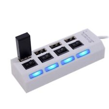 Free Shipping 2x High Speed USB 2.0 Hub with Power Switches picture