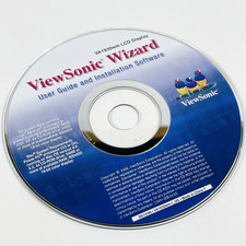 ViewSonic Wizard VA1930wm LCD Display User Guide and Installation Software Disc picture