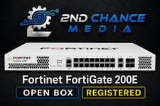 Fortinet FortiGate 200E Firewall FG-200E Open Box Registered picture
