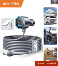 Reliable Starlink Mini Car Adapter - 10FT 18AWG Cable for Stable In-Car Internet picture