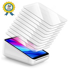 3/6/10 Pack 9H Hardness Tempered Glass Screen Protector For Square Terminal  picture