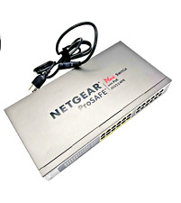 Netgear ProSafe Plus Switch JGS524PE with A/C Adapter 24-ports Gigabit with PoE picture