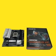 AS/IS GIGABYTE B650M GAMING PLUS WIFI AM5M-ATX DDR5 Motherboard #2948 z42/11 picture