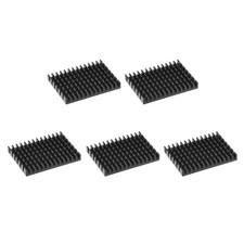 Electronic Radiators Heatsink for MOS GPU IC Chip Black 30 x 40 x 5 mm 5pcs picture