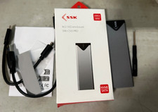 SSK SHE-C325 PRO M.2 NVME SATA SSD Enclosure Adapter, USB 3.2 picture