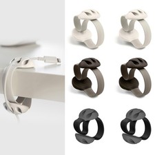 6 Pcs Plastic Cable Clips Cord Organizers for Desk and Home Office Management picture
