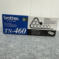 Genuine Brother TN-460 High Yield Black Toner Cartridge NEW picture