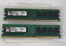 1GB 2x512MB PC2-5300 KINGSTON DDR2-667 KVR667D2N5/512 Samsung Ram Memory Kit picture