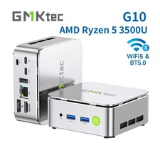 GMKtec G10 | Mini PC | AMD Ryzen 5 3500U | Windows | Bearbone | No RAM | No SSD picture