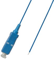 10 Pack SC Singlemode 9/125 Simplex Pigtail Fiber Optic 1M 0.9 Mil for Splice picture