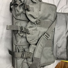 NEW Code Alpha Digital Black Padded Military Tactical Laptop Messenger Bag 19” picture