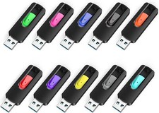 Kootion 5/10pcs USB 2.0 Retractable USB Flash Drive  1GB 2GB 4GB 8GB Lot picture