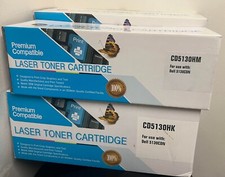 TCT Premium Compatible H Toner Cartridge Replacement for Dell 5130CDN 4 Pack picture