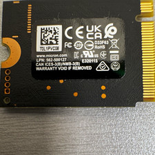 Micron 256GB M.2 2230 NVMe Gen4 x4 Internal SSD Black MTFDKBK256TGE picture