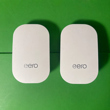 2-Pack Eero Beacon Mesh WiFi Range Extender D010001 *TESTED* HJX24 picture