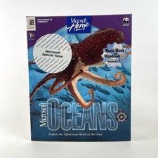 Microsoft Home - Oceans, Exploration Series - (PC CD-ROM, 1995) BIG BOX COMPLETE picture
