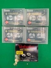 Lot of 5 QIC Mini Data Tape Cartridges Colorado 3010 & Verbatim 3020 TC picture